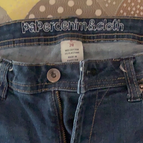 Paper Denim & Cloth Cropped Jeans size 28 - Picture 2 of 10